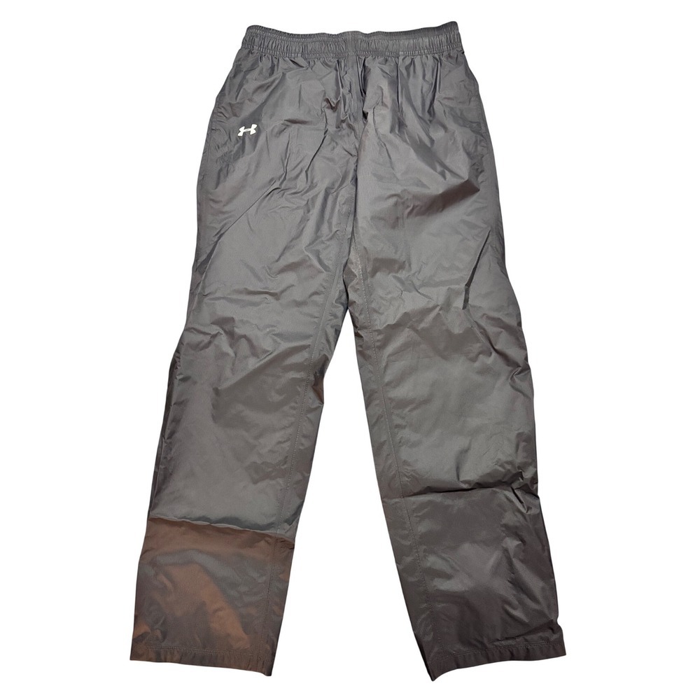 Under‎ Armour Loose Fit Ripstop Wind Pants Gray Black Women Medium MD